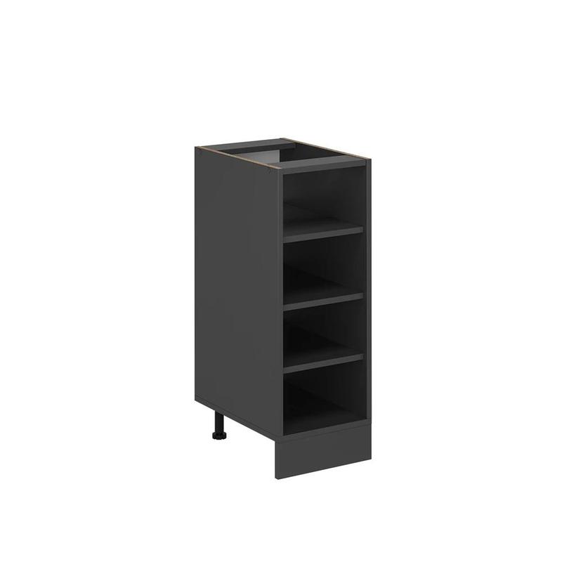 Image of Kitchen Shelf 30 Cm Without Worktop, Open Kitchen Cabinet, Under-counter Kitchen Cabinet, Kitchen Furniture, 16 Mm Particle Board
