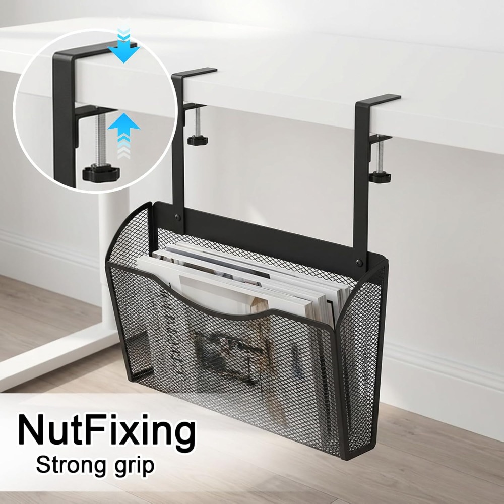 Under Desk Heavy Duty Cable Management Rack for Wire Storage
