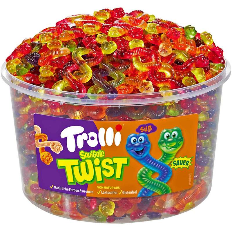 E-shop Trolli Squiggle Twist 150 Stück