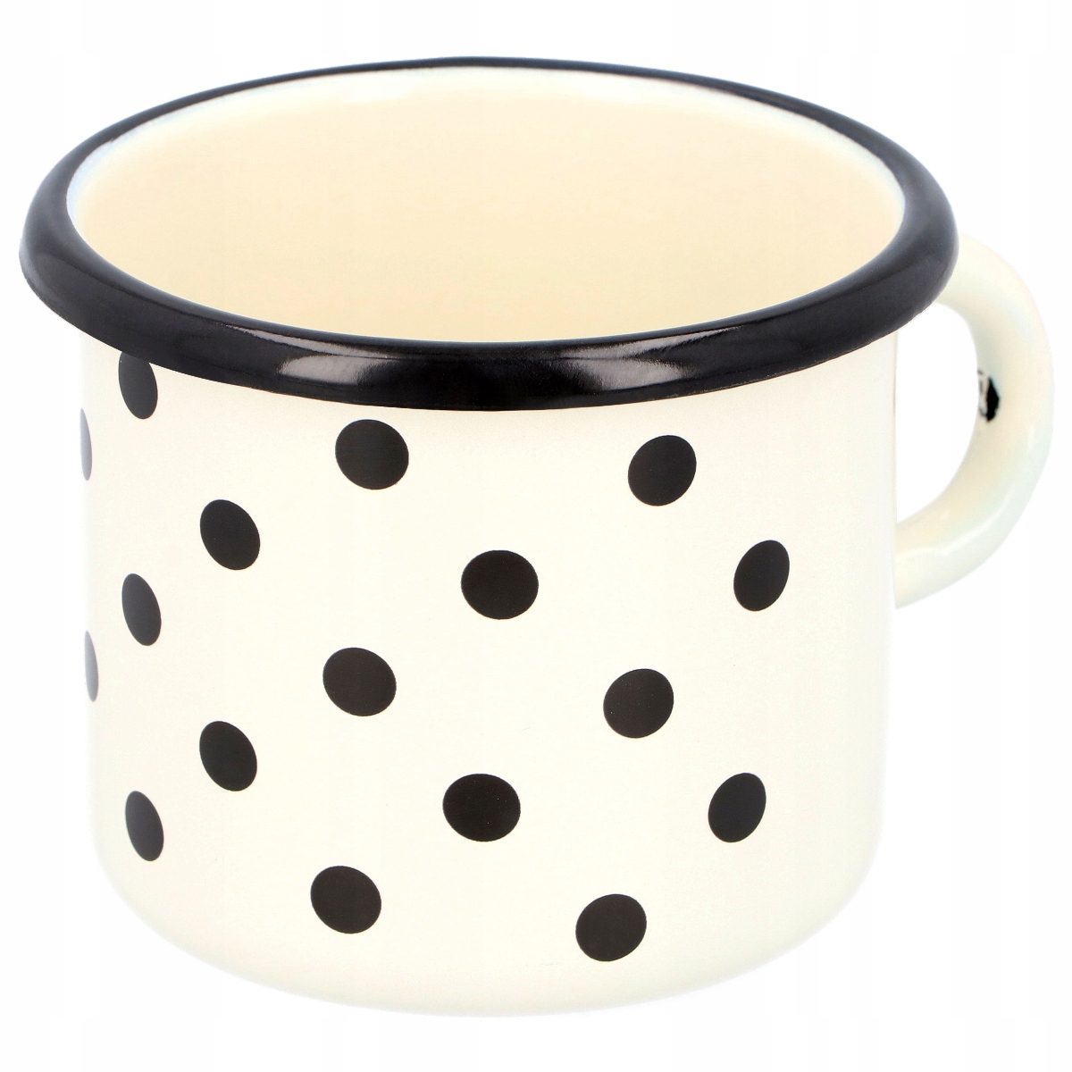 TEMU Kuketo - 0.5l Enamel Travel Mug, Retro Vintage Metal Coffee Tea Milk Soup Mug, Camping Survival Outdoor Trekking Travel Camping Pit Mug,