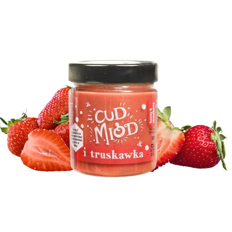 TEMU Beekeeper's Wonder Honey With Strawberries 250 G