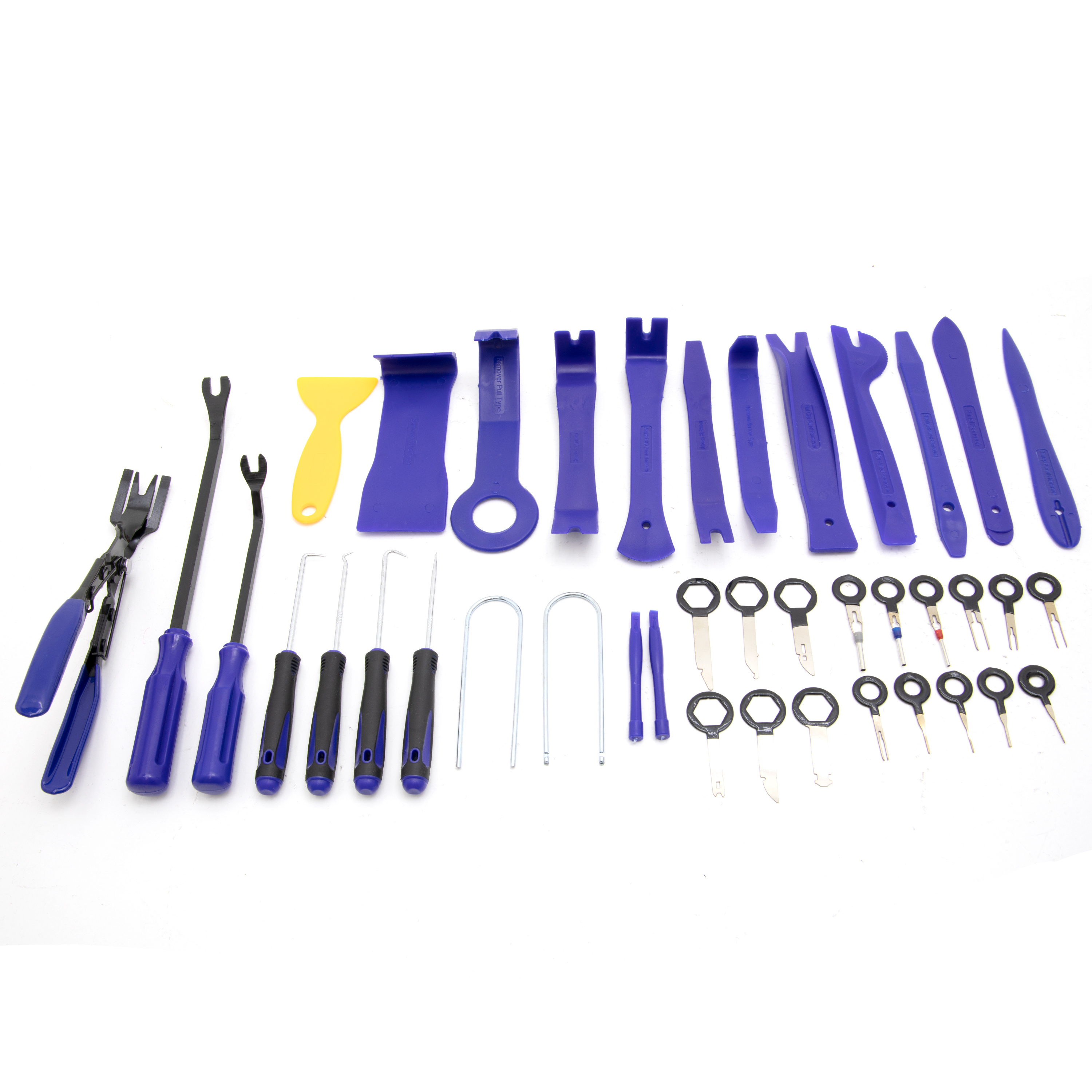 TEMU Slidefix® Demontage Werkzeug Sets Auto KFZ Werkzeug Universal Tool. Lösewerkzeug für Innenverkleidung wie Polster, Türen, Radio, Audio Zubehör.