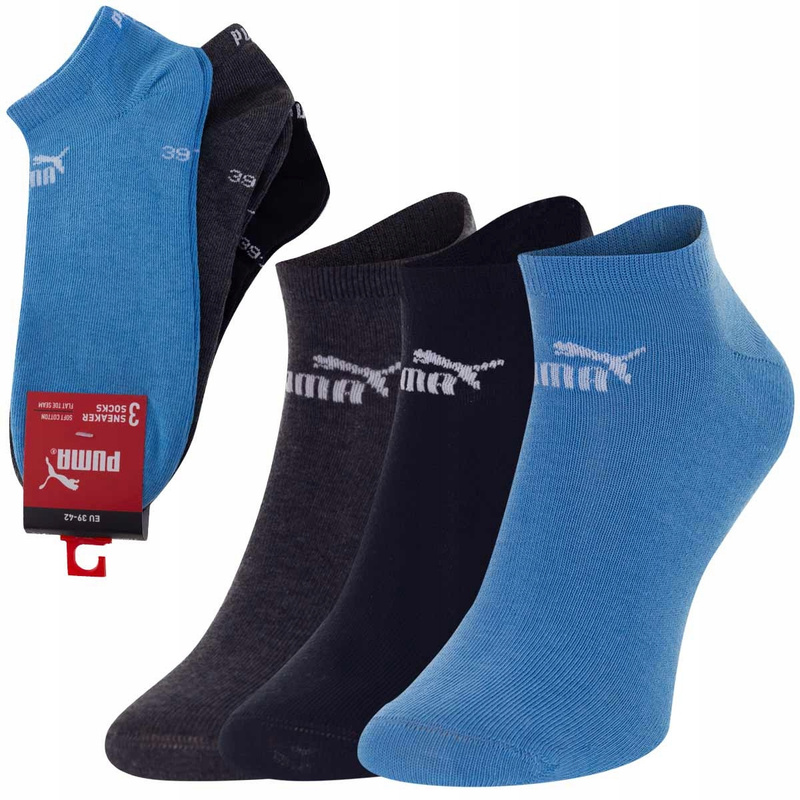 Y7582 Socks 3pack Socks Size 43-46