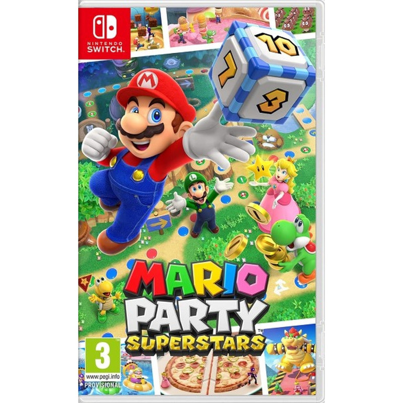 Mario Party Superstars - Juego para Switch, Disco Físico, PEGI 3