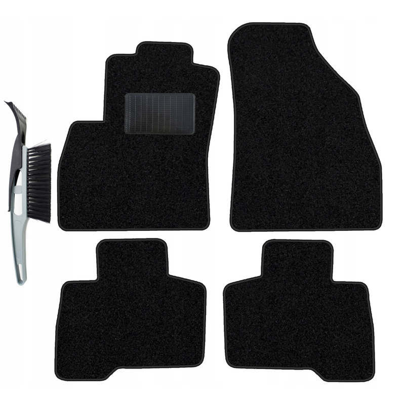 Set di Tappetini in Velluto Compatibili con Fiat 2008-2020: retailer-supplied image