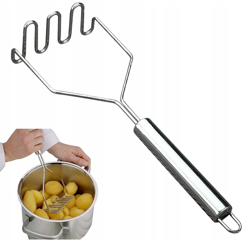 TEMU Masher For Mashing Potatoes Puree Metal