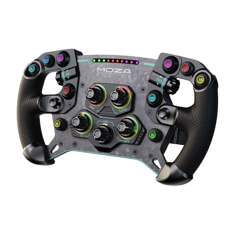 Moza Racing GS V2P RS056 Gaming Steering Wheel - Compatible with PC, Precise Control, High-Quality Build, Comfortable Design