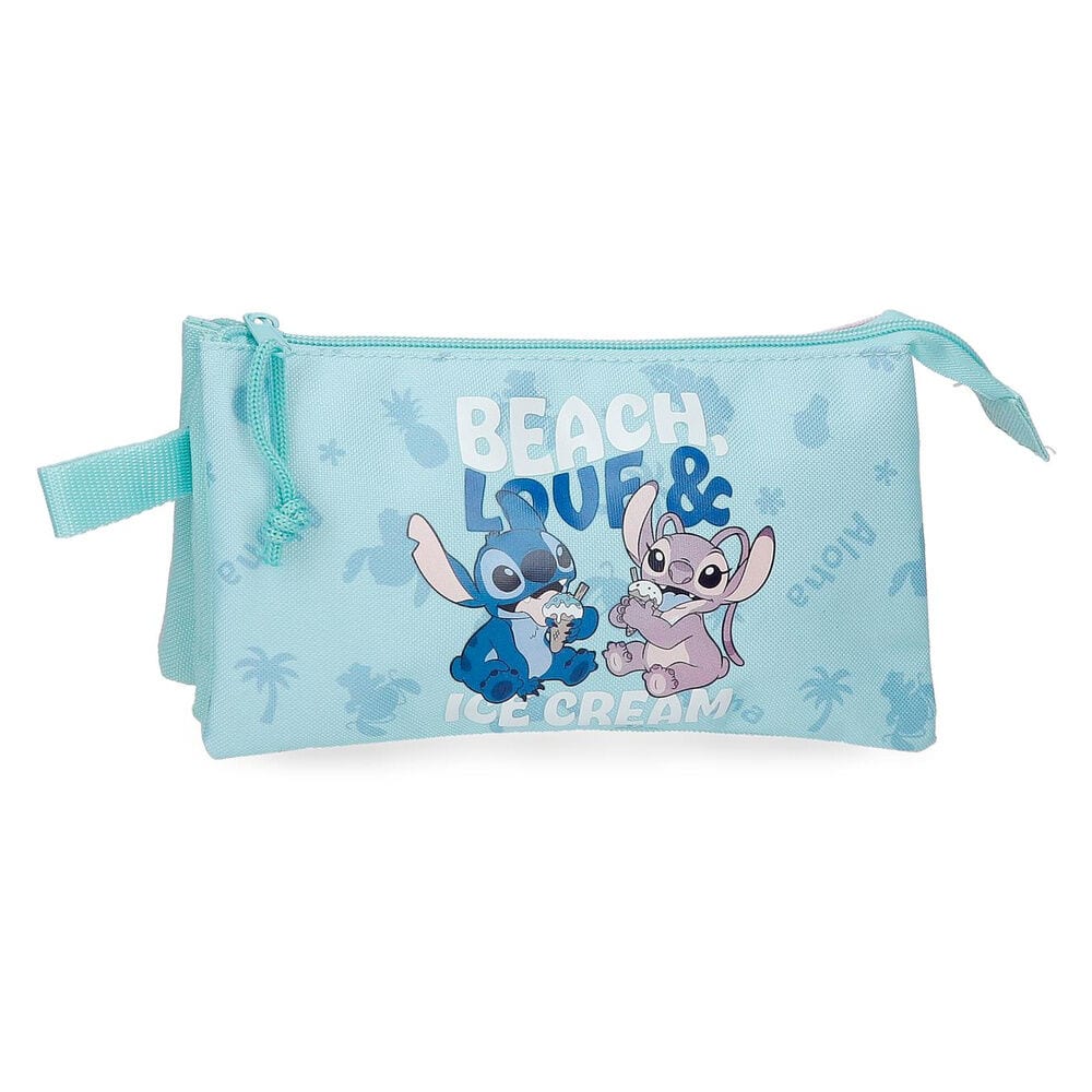 Bolsa multiusos Stitch com 3 fechos