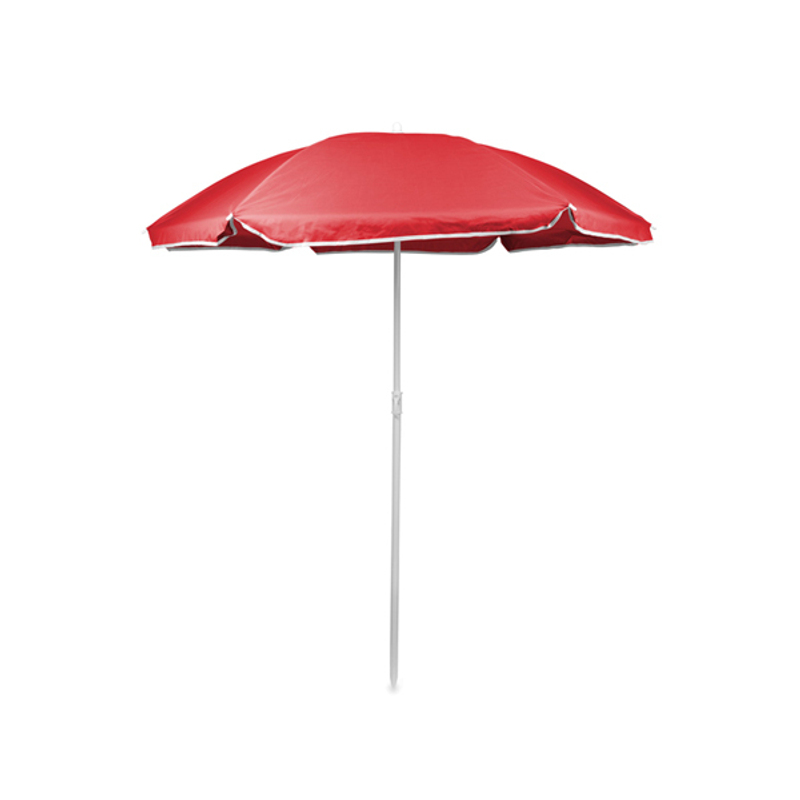 Image of Large Sun Umbrella - 155 X 135 Cm - Red