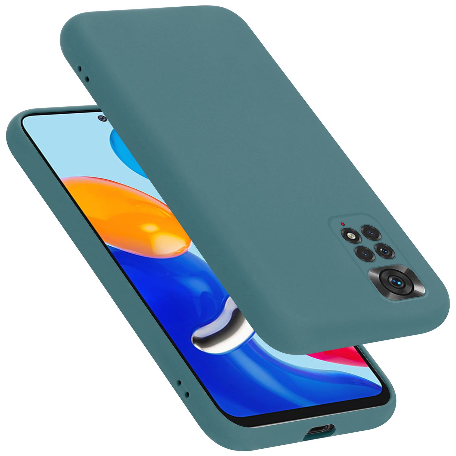 Case Compatible With Xiaomi Redmi Note 11 4g / 11s 4g Protective Case Made Of Flexible Tpu Silicone Back Case Cover Case Phone Case
