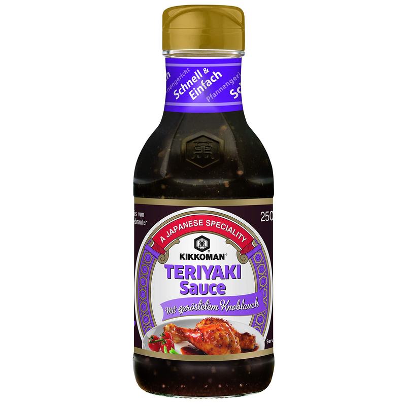 Image of Kikkoman Teriyaki Sauce With Roasted Garlic 250ml