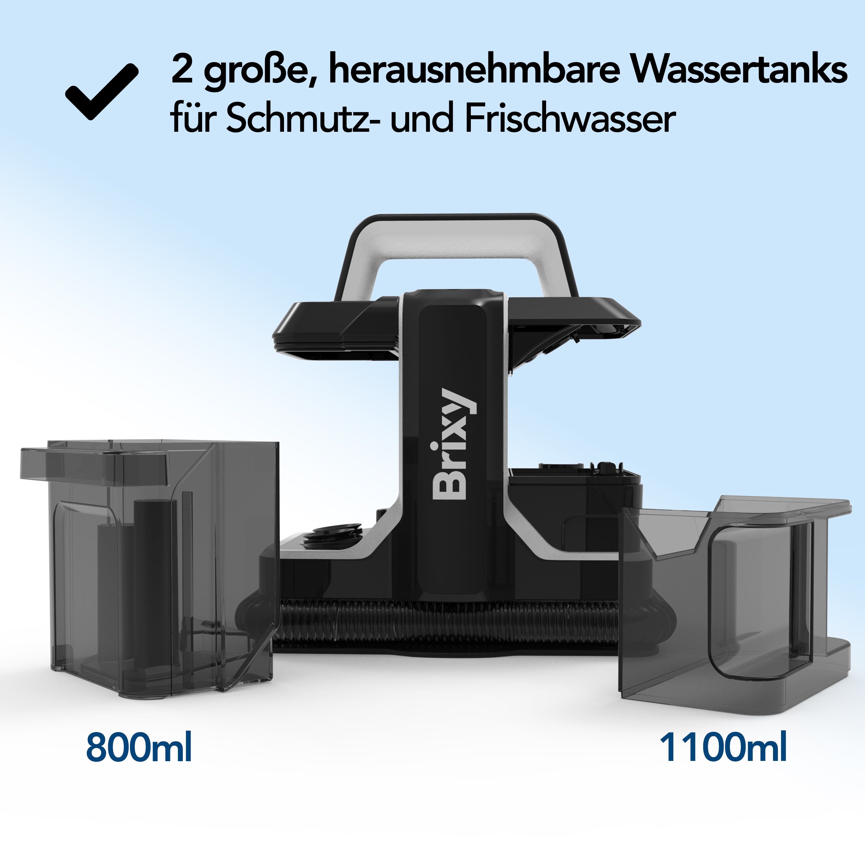 Professionele Tapijtreiniger - Vlekkenreiniger - 2 Borstels