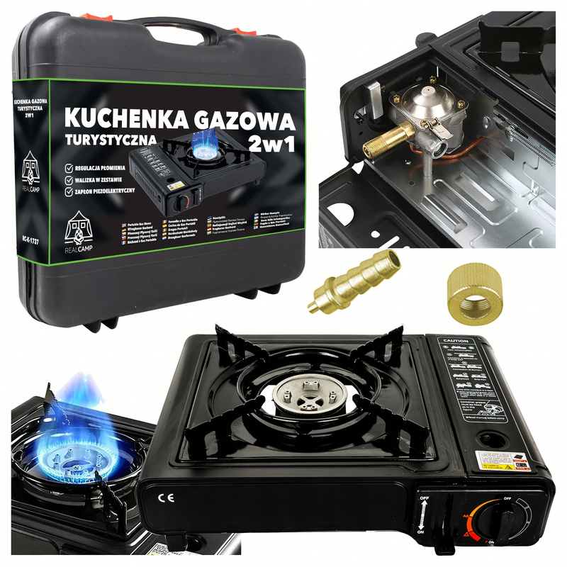 TEMU Gas Stove Portable With Case On Cartridge