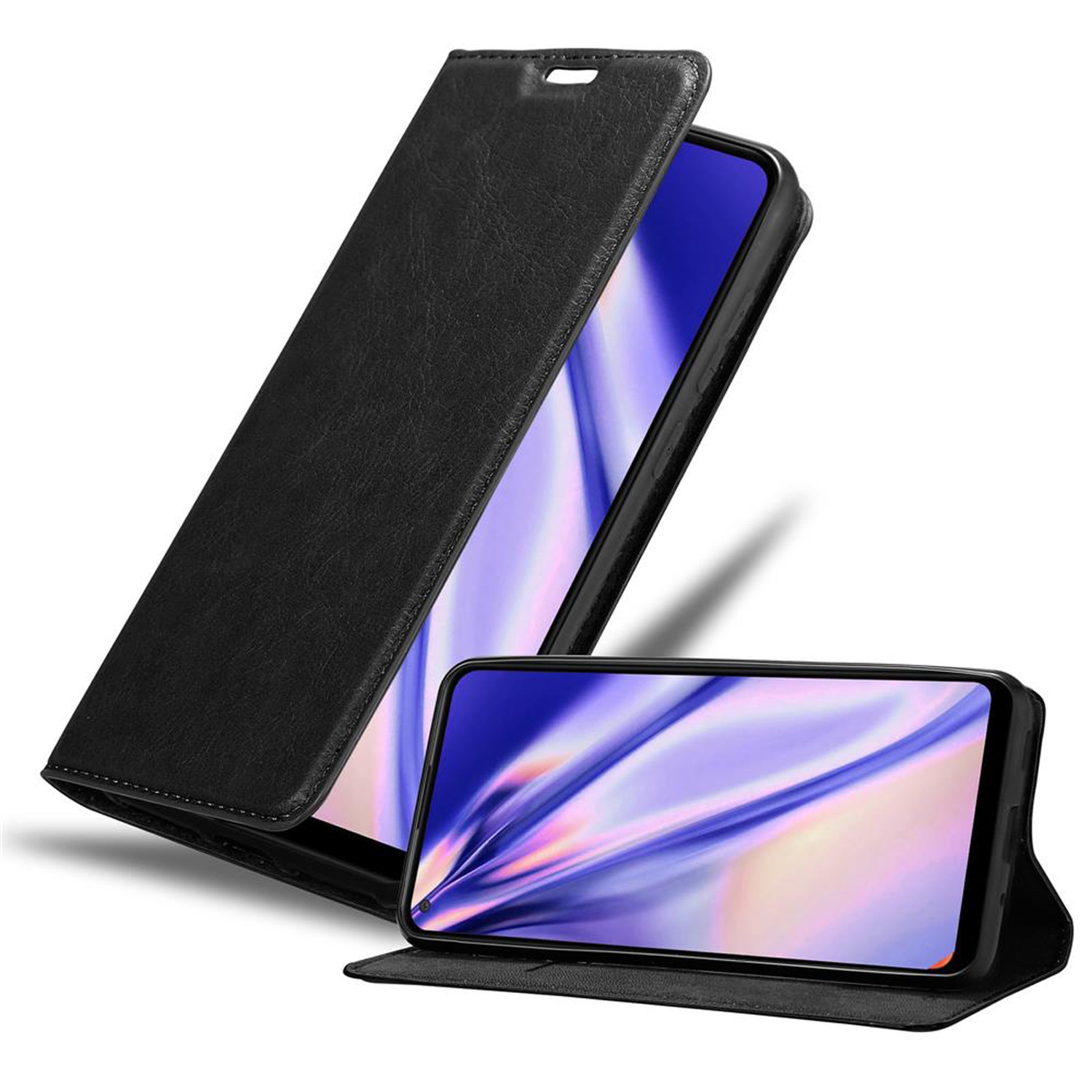 Case Compatible For Galaxy A11 / M11 Protective Cover With Magnetic Closure, Stand Function And Card Slot Flip Case Cover Phone Case Foldable Case Book Bag