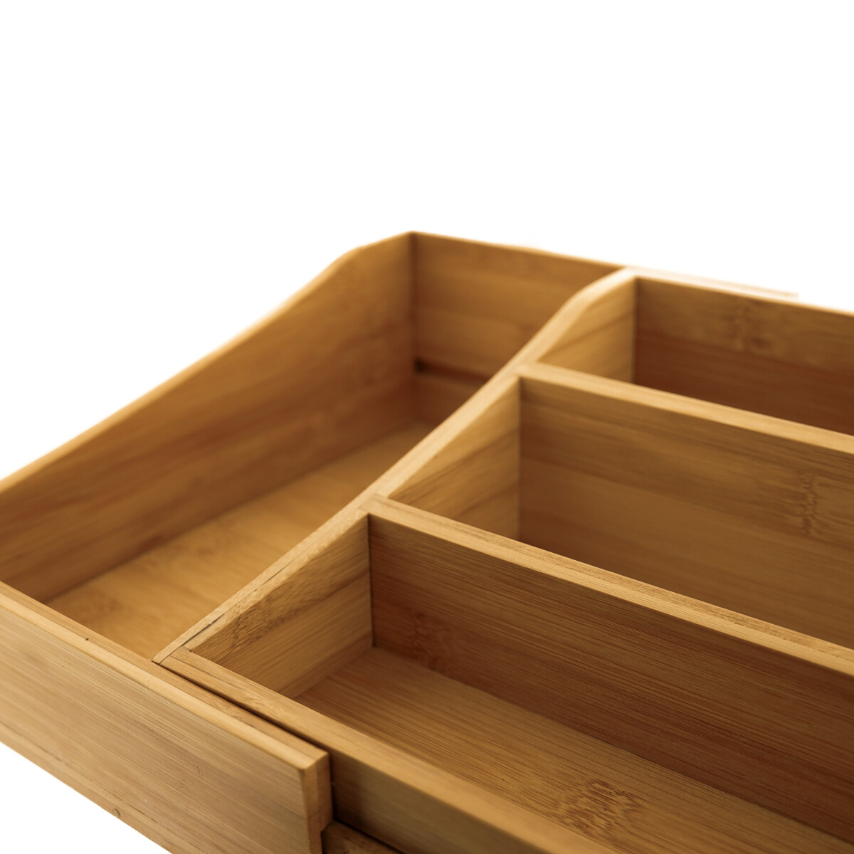 Bamboo Organizer 40 × 30 × 10 Cm For Drawers, Kitchen, And Office – Ly, Sturdy, And Ideal For Organization Systems