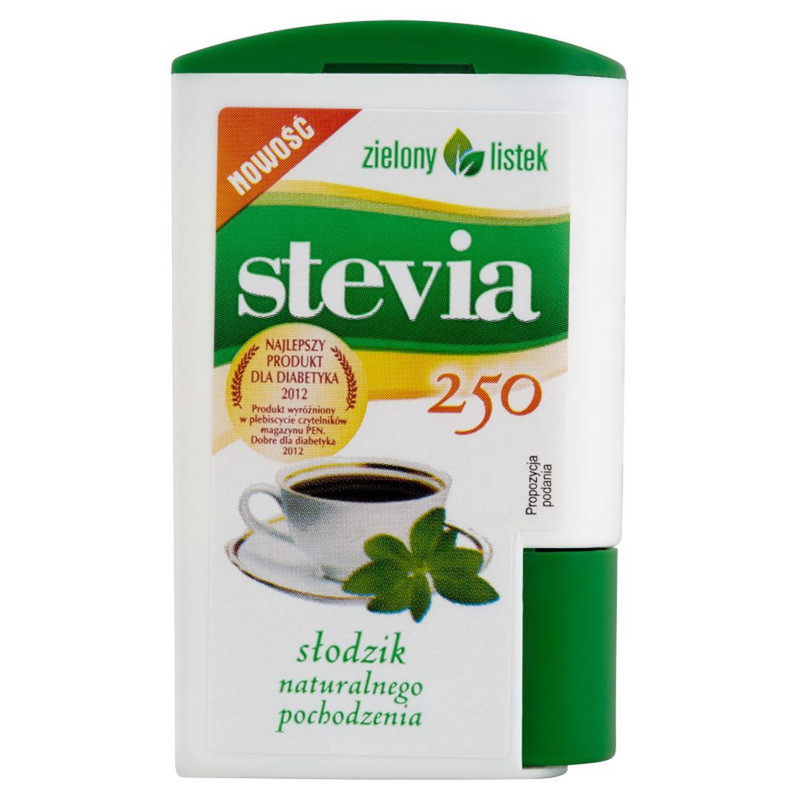 Image of Green Stevia Leaf Natural Sweetener 13.8 G (250 Tablets)
