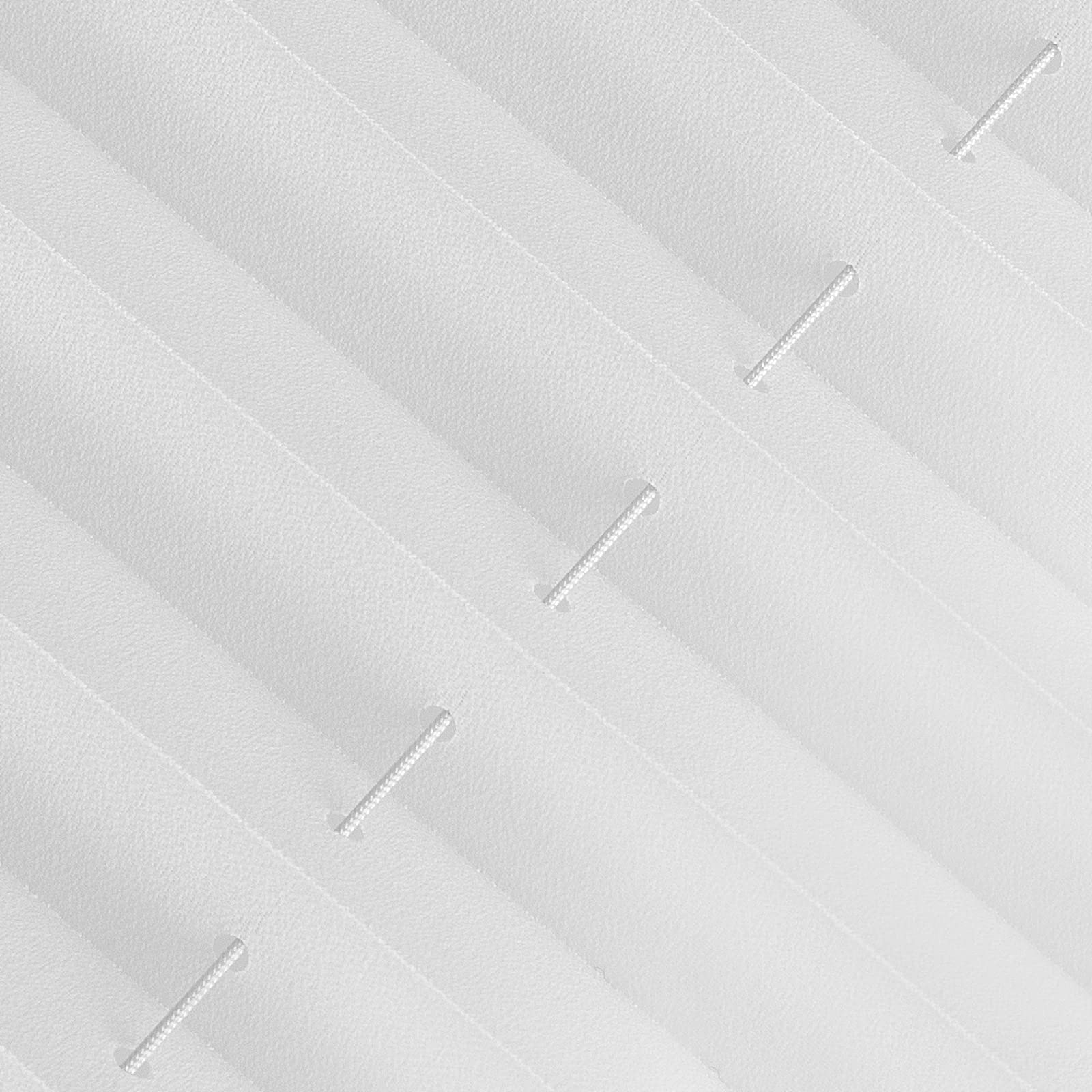 Aubor Pleated Cordless Fix Without Drilling Blinds, Pleated Roller Window Roller With Clamp Carrier, Folding Roller Clamp Roller For Window And And Light Protection