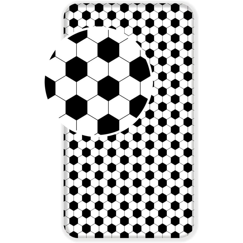 Image of Football Elastic Bed Sheet Bed Sheet With Rubber Strap 90x200 Cm