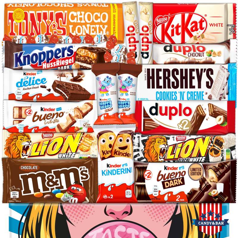 Image of Black And White Chocolate Mix Box