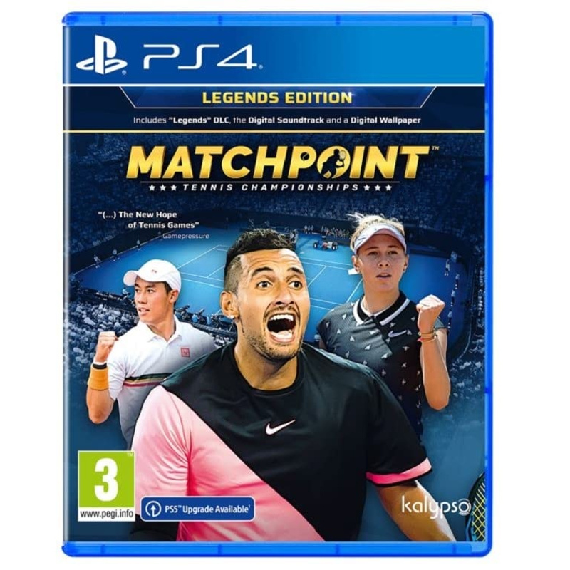 Temu Matchpoint : Tennis Édition Légendes - Jeu Pour Console Playstation 4 Ps4 Pal It
