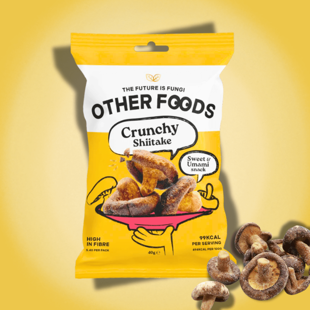 Image of Other Foods Shiitake Mushroom Chips Sweet Umami 40 G – Crispy Shiitake Mushroom Chips With Sweet Umami Flavor