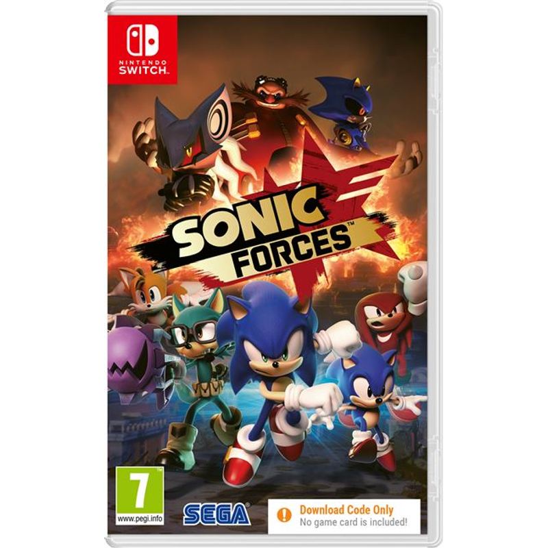 Sonic Forces Nintendo Switch (Código en Caja)