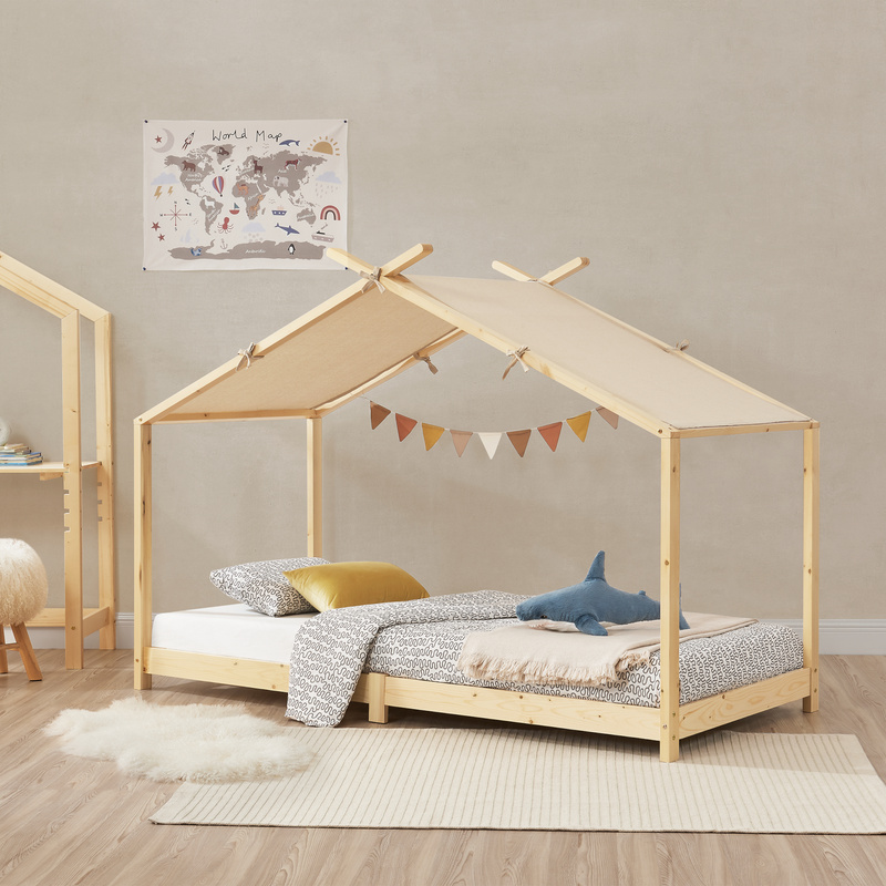 Children's Bed Brome House Bed 90 X 200 Cm