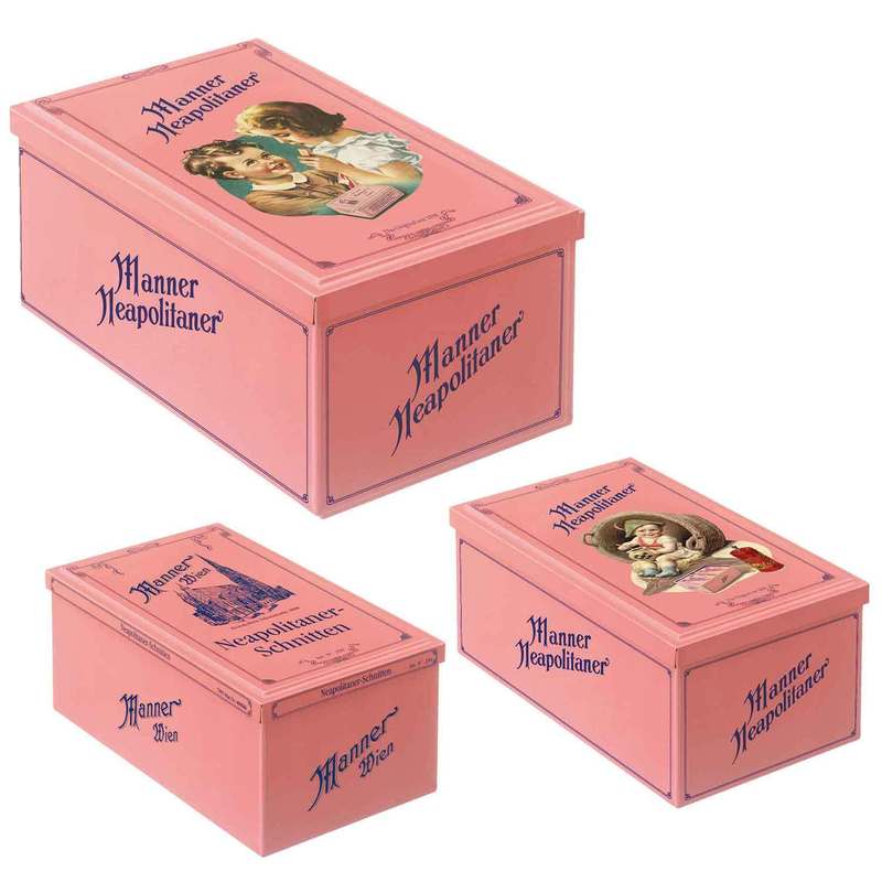Image of Manner Original Neapolitaner Nostalgiedose 600g