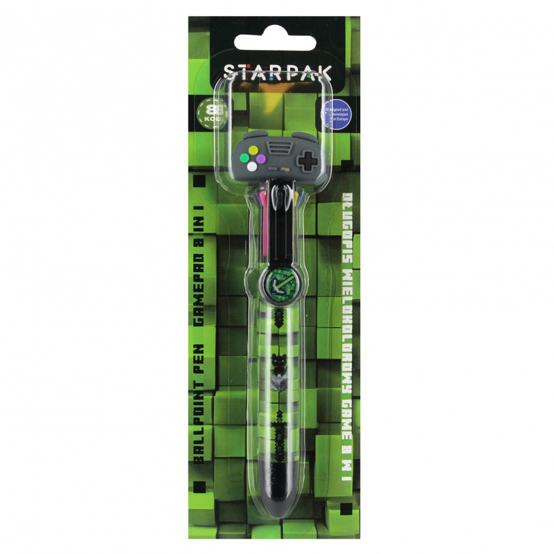 Automatic Ballpoint Pen 8 Colors Game Starter Pack
