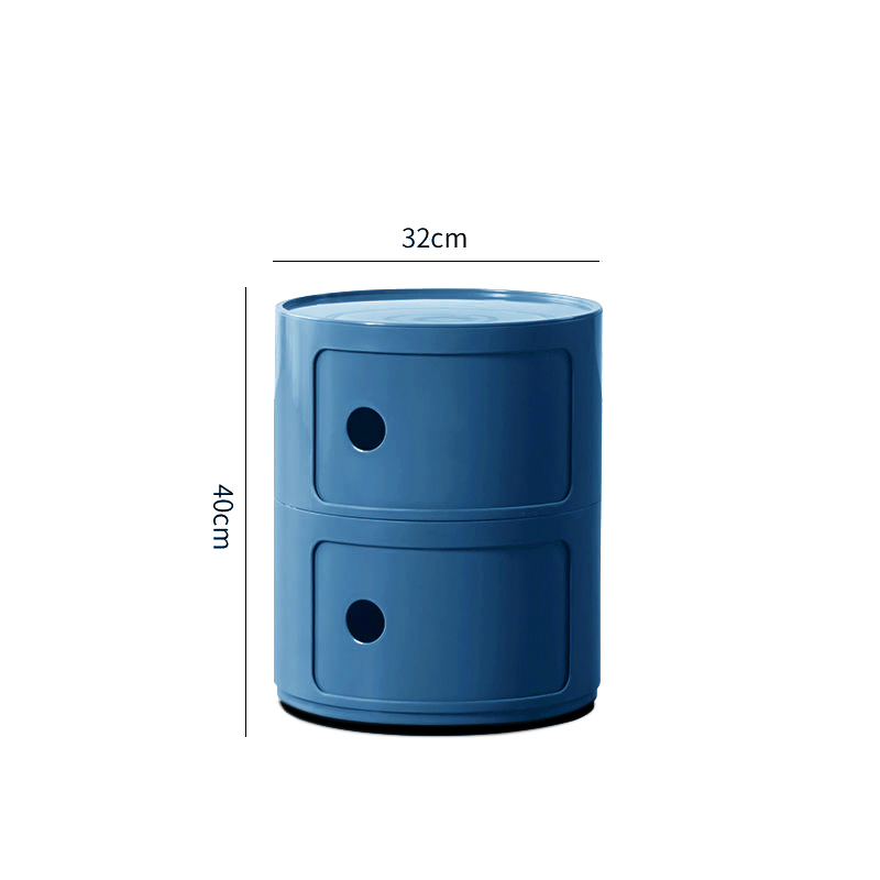 Blue Storage Box, Office Storage Drawers, 2 or 3 Floors
