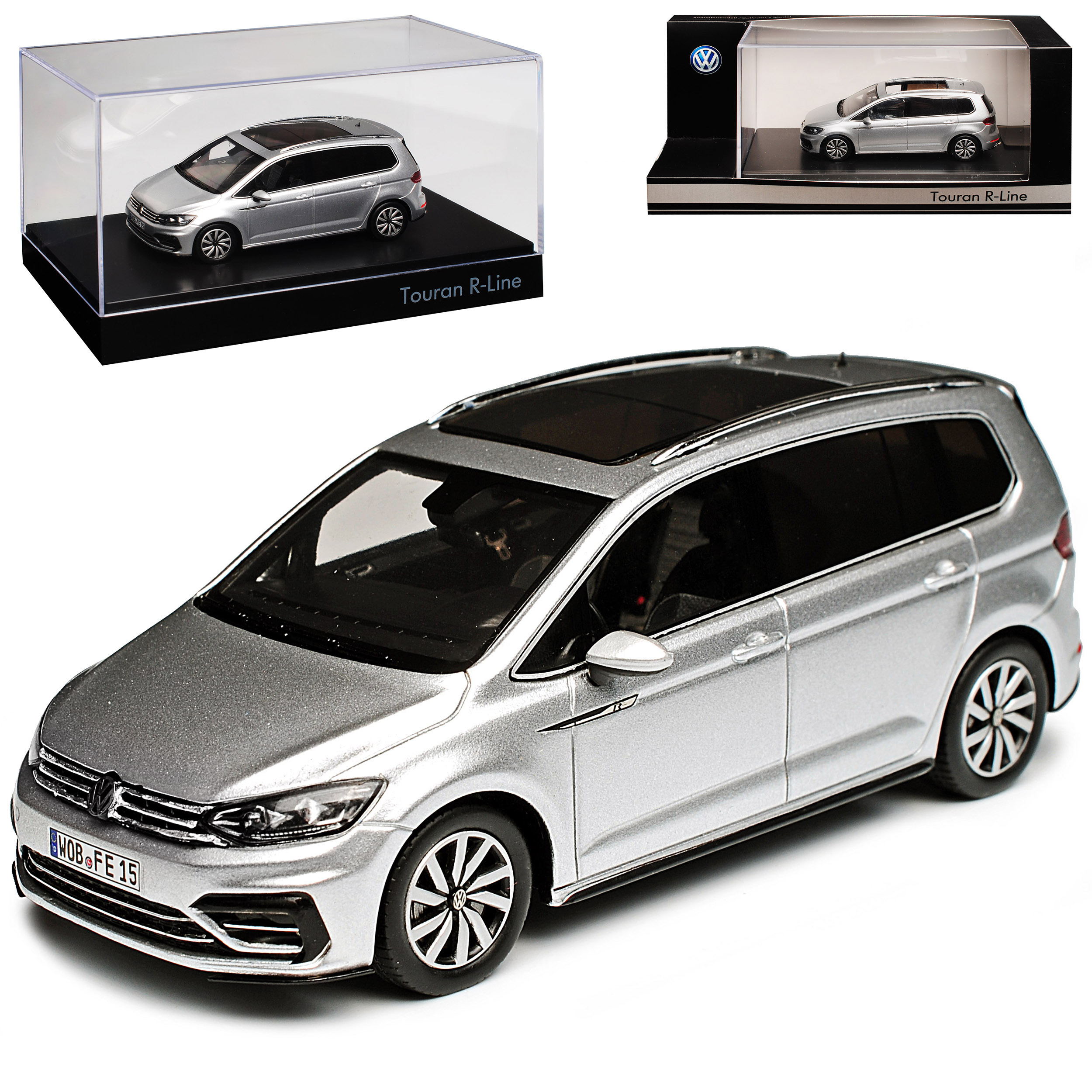 Image of Vw Ii Silver From 2015, 1/43 Model Car