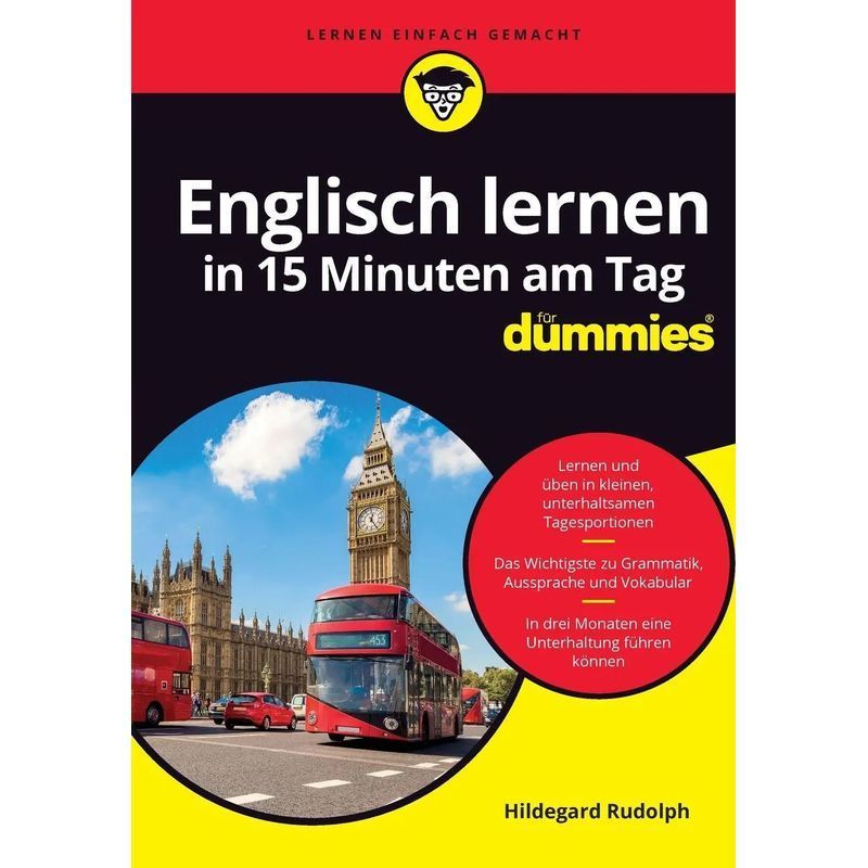 Image of Learn English In 15 Minutes A Day For Dummies - Hildegard Rudolph - Paperback - For Dummies - 304 Pages - German - 2023 - Wiley Vch Gmbh - Ean 9783527719822