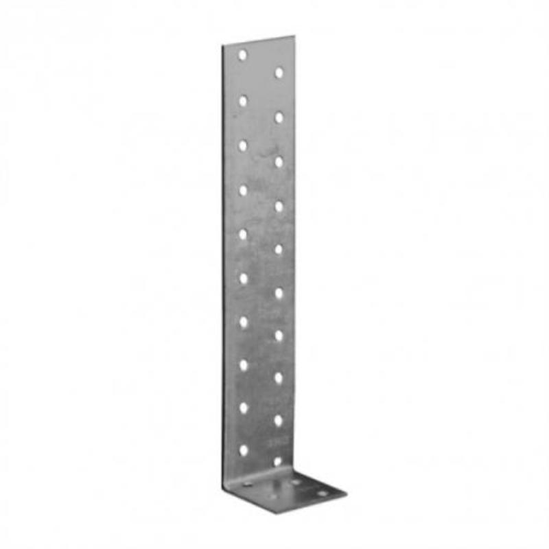 Image of Flat Steel Anchor 200 X 40 X 40 Mm Hole Plate Angle Chair Angle Galvanized