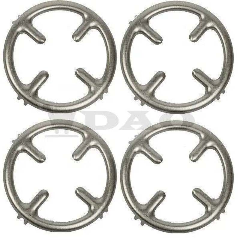 4pcs Of Support Bracket For Stove With 125mm Leg And 0.5mm Thick Plate: retailer-supplied image
