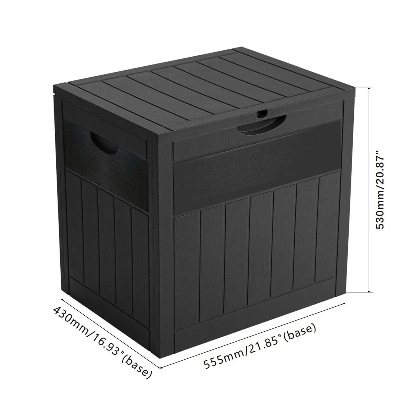 126L Multifunctional Storage Box with Detachable Design