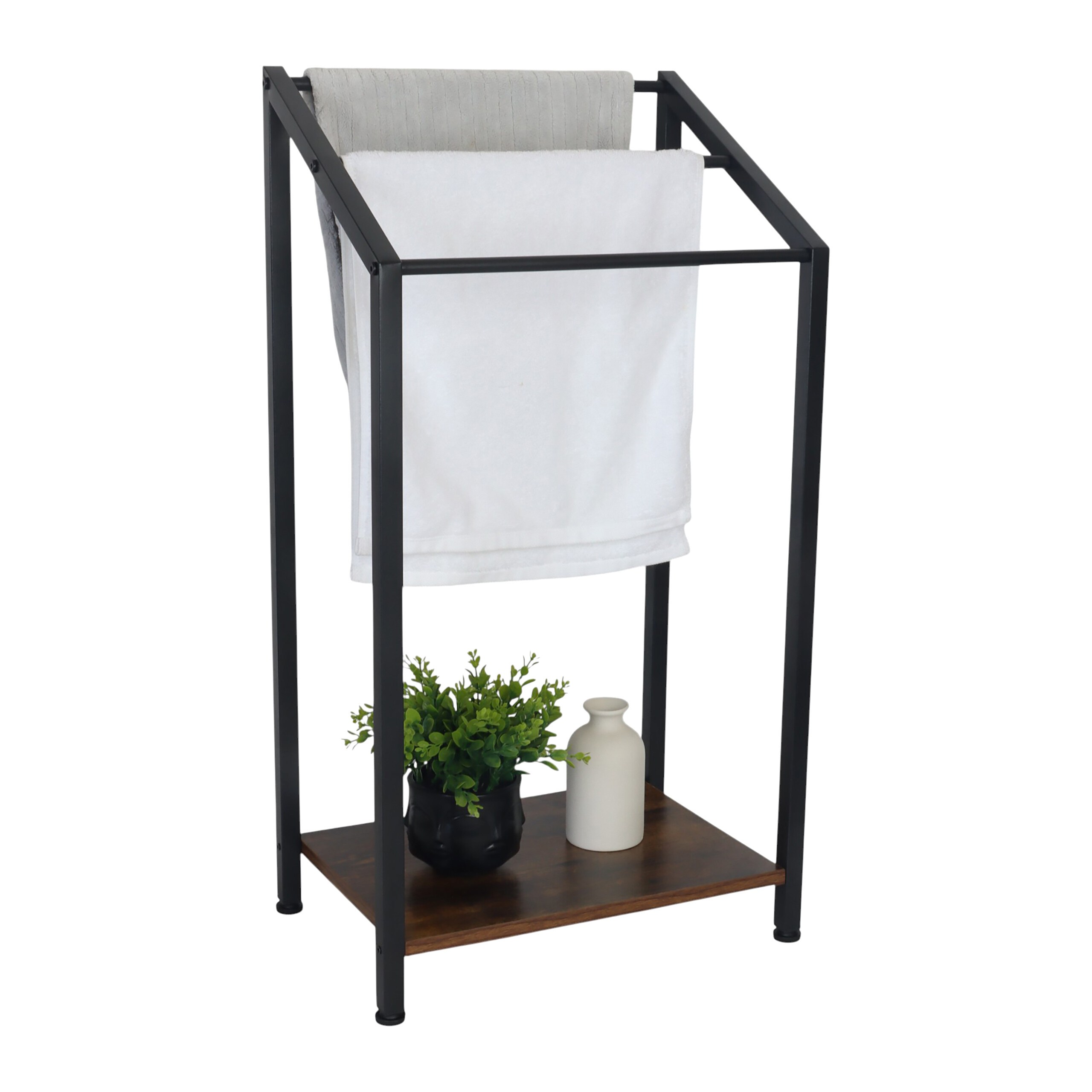 Towel /brown - (w)43 X (h)80 X (d)28 Cm
