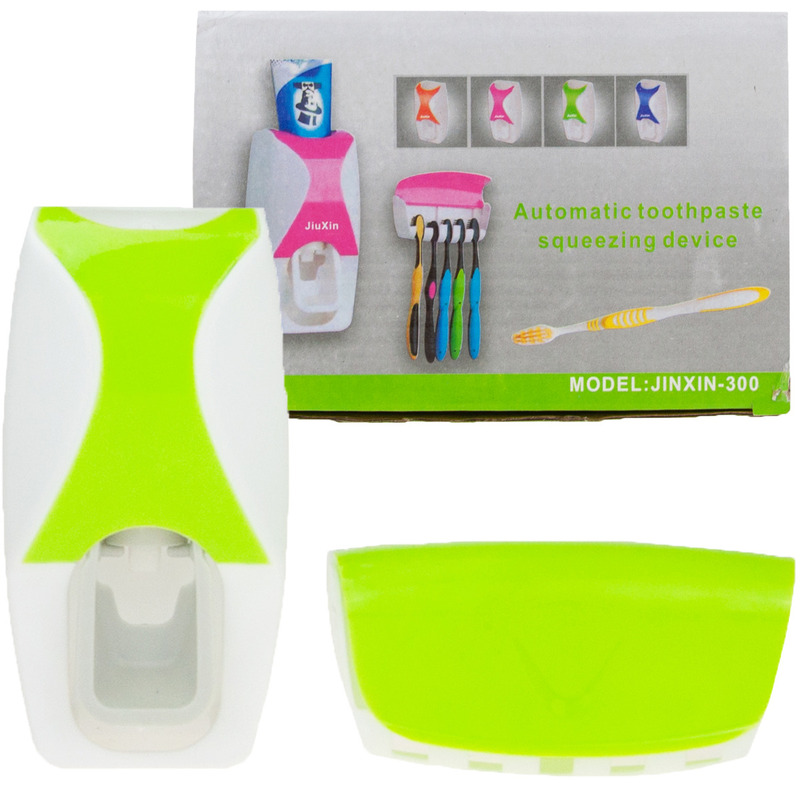 Toothbrush Holder With Dispenser