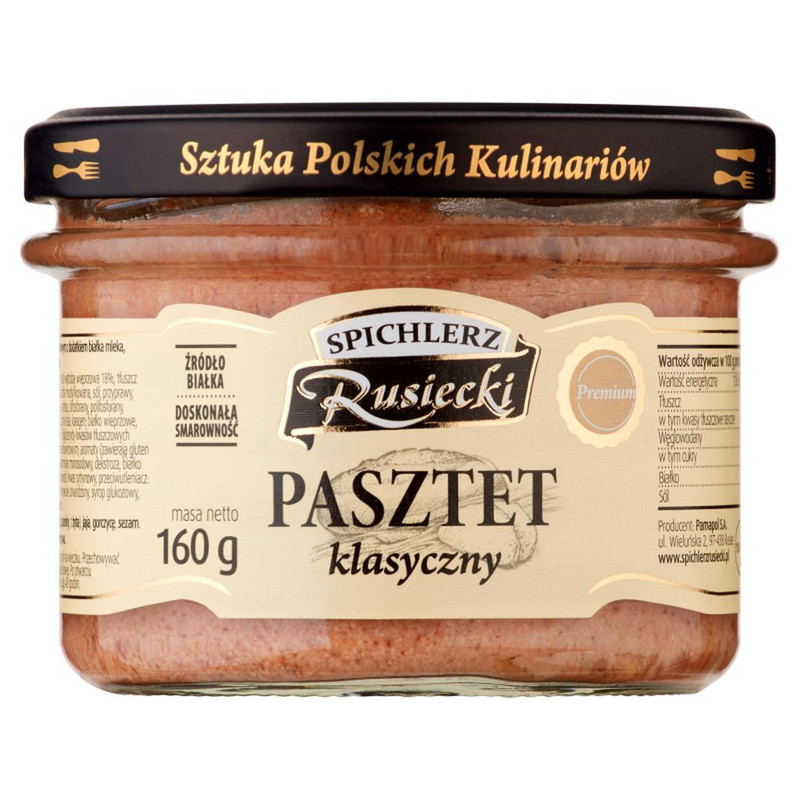 Image of Spichlerz Rusiecki Classic Pâté 160 G