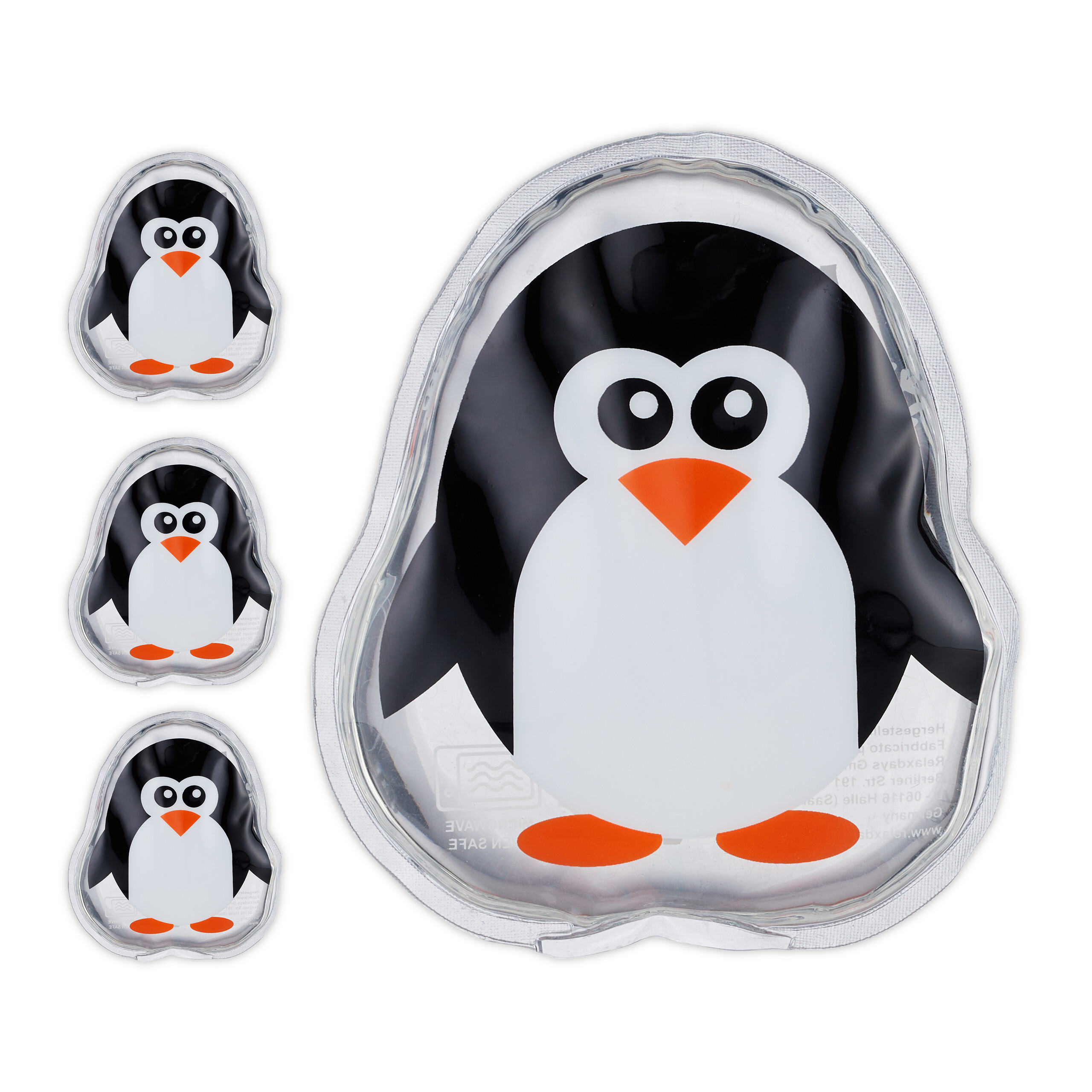 4 Cooling Pads "penguin" In