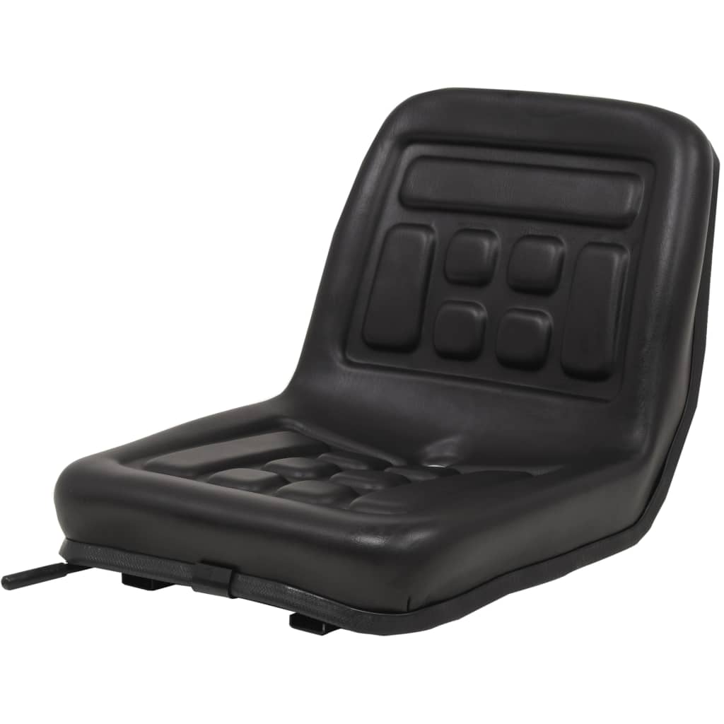 Image of Vidaxl Universal Tractor Seat Black Digger Seat Forklift Seat Excavator Seat