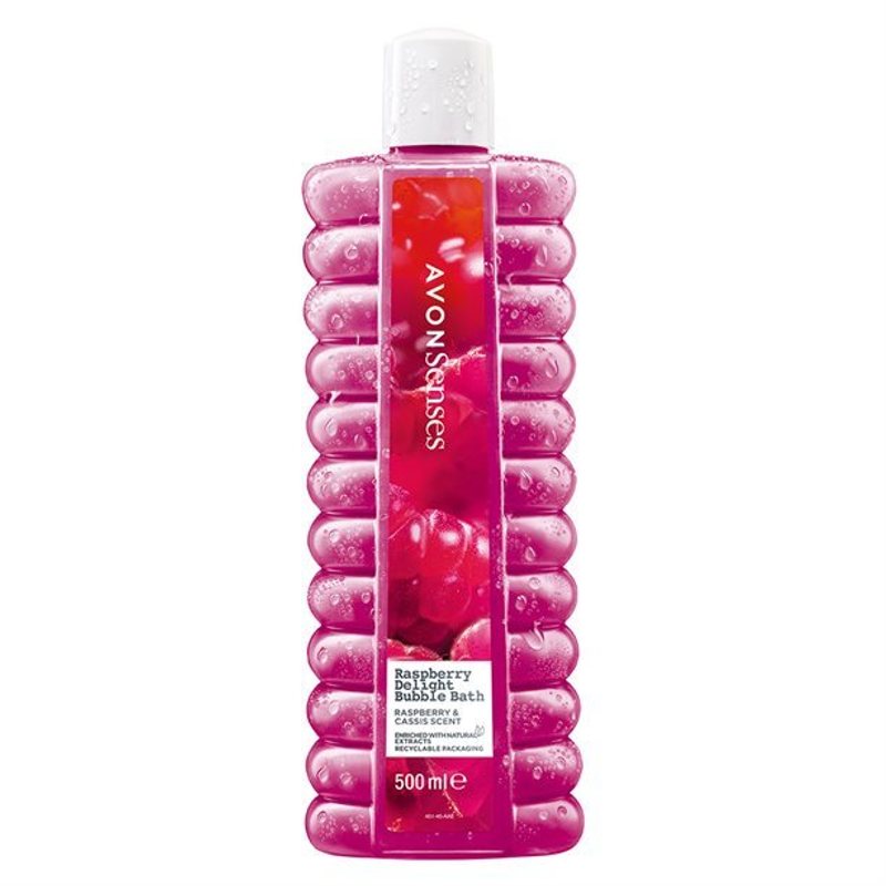 Avon Raspberry And Blackcurrant Bath Oil 500ml