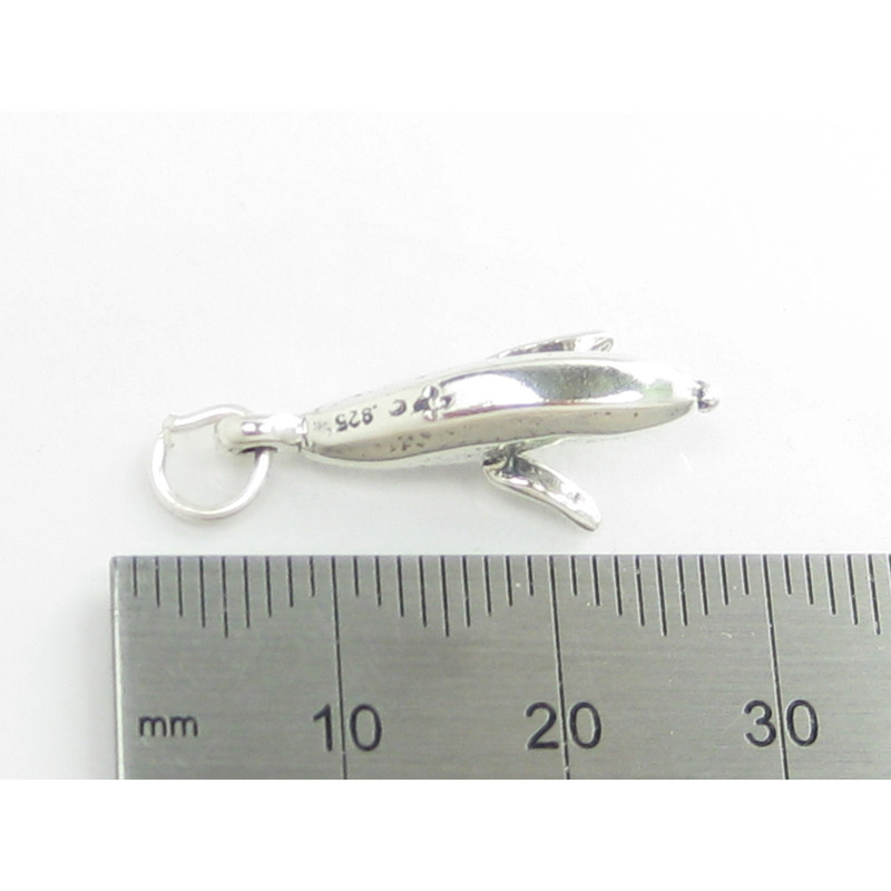Sterling Silver Banana Charm, Fun Fruit Design