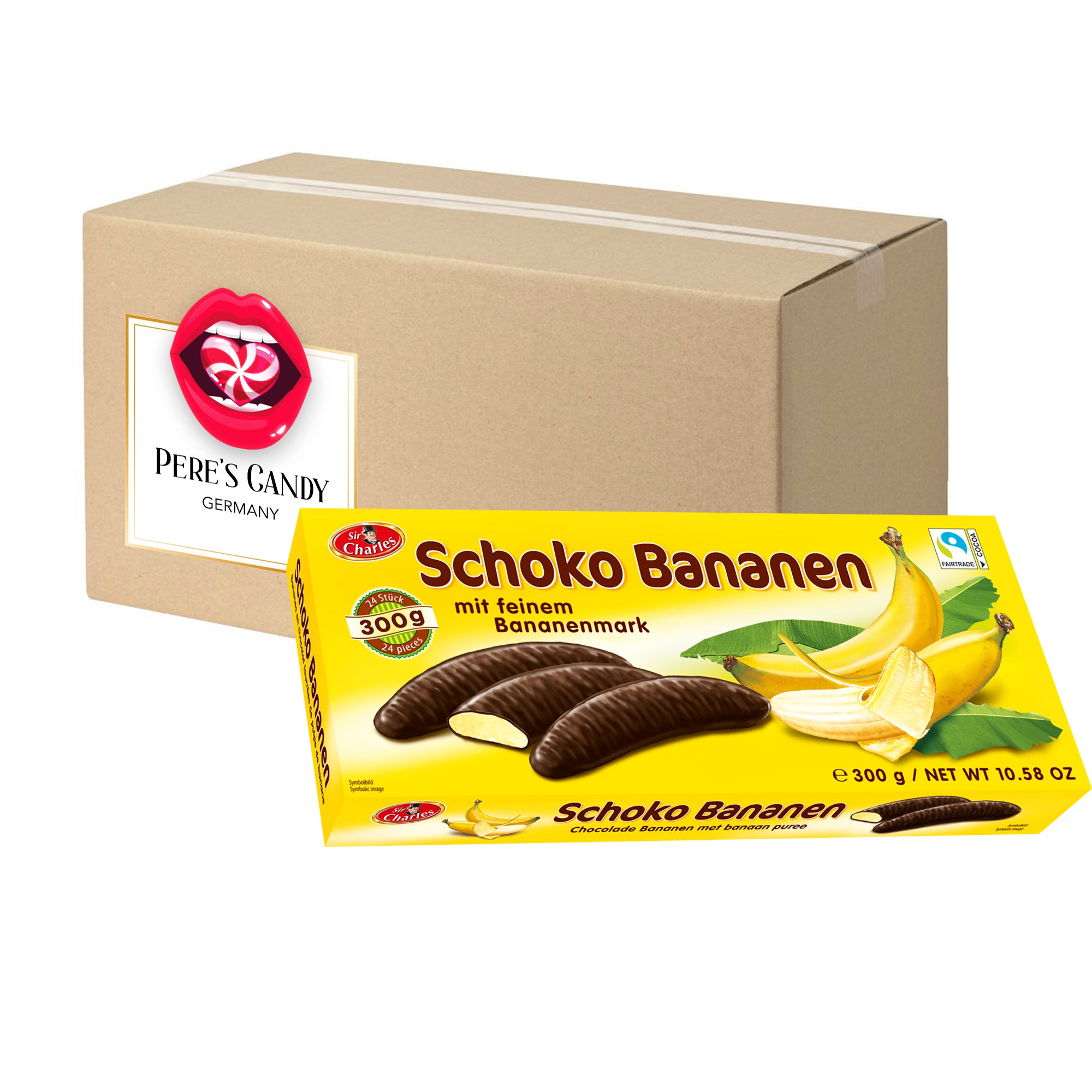 1 X Chocolate Bananas 300g