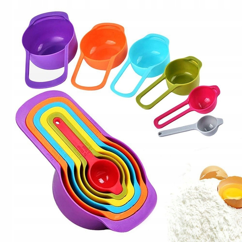 TEMU Kitchen Measuring Cups And Spoons Set, 6-piece