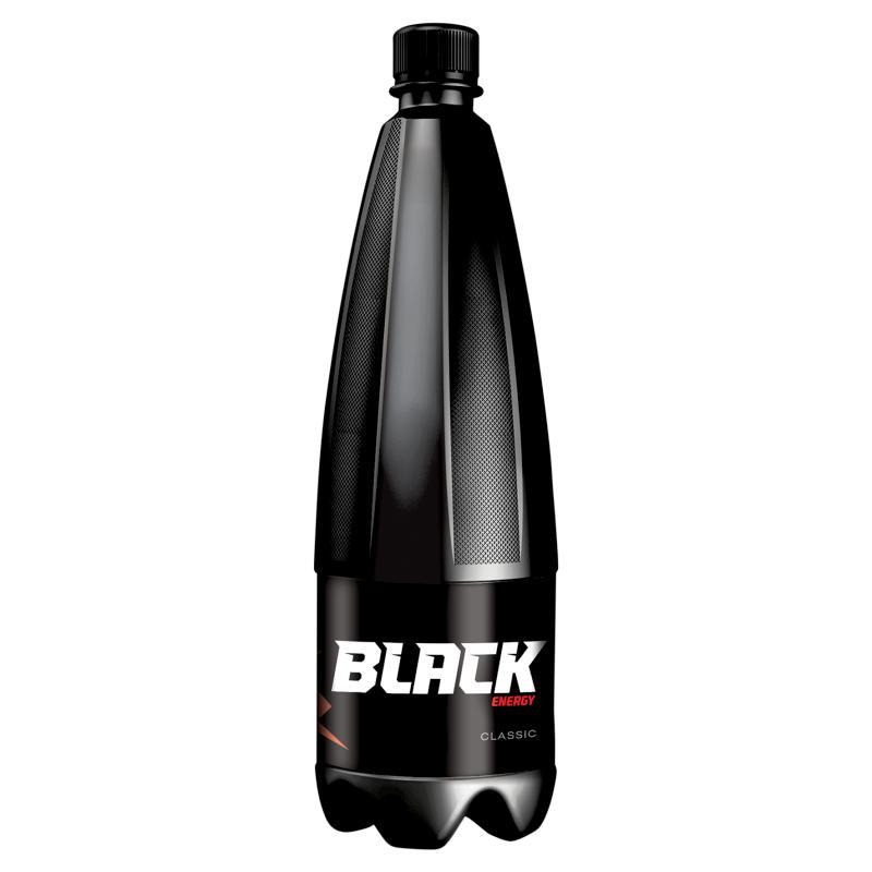 Image of Black Energy Classic Carbonated Energy Drink 1 L