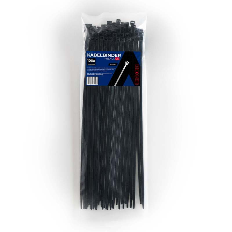 Franck Sr Cable Tie 300mm X 4, 8mm Uv-resistant
