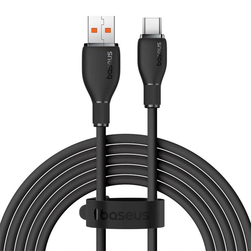 Baseus Pudding Series 100w Usb-a Usb-c 2m, Black, Fast Charging, High Quality
