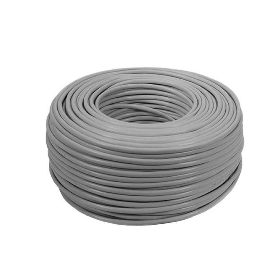TEMU Câble de réseau twist 50 mètres UTP Cat 5E Universel Maclean -578