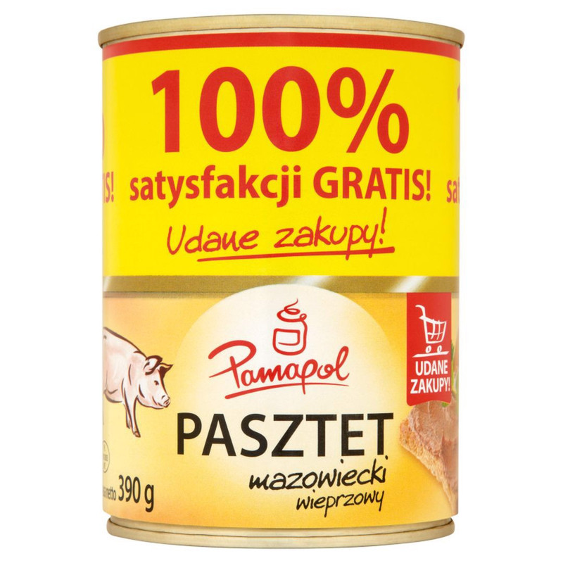 Image of Pamapol Pate Mazovian Pork 390 G