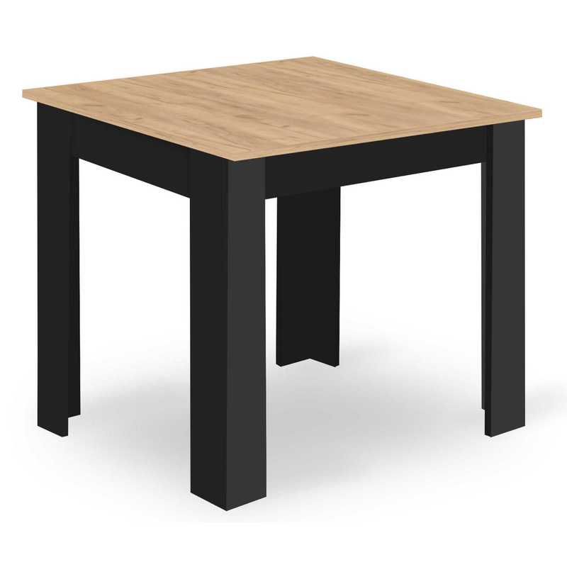 Table Np 80x80 Artisan Black Legs